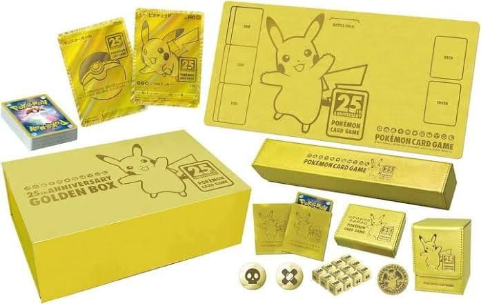 (未開封)ポケモンカードゲーム25thANNIVERSARY ゴールデンボックス
