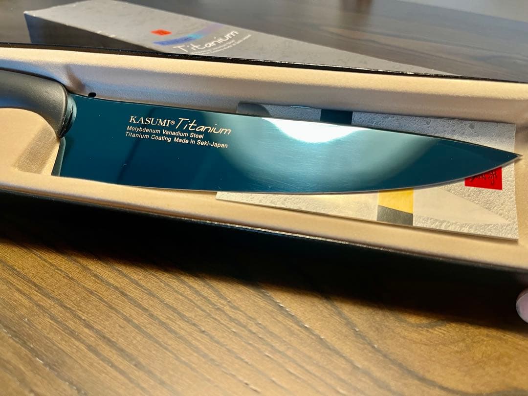 KASUMI Titanium 20cm 牛刀　シェフナイフ