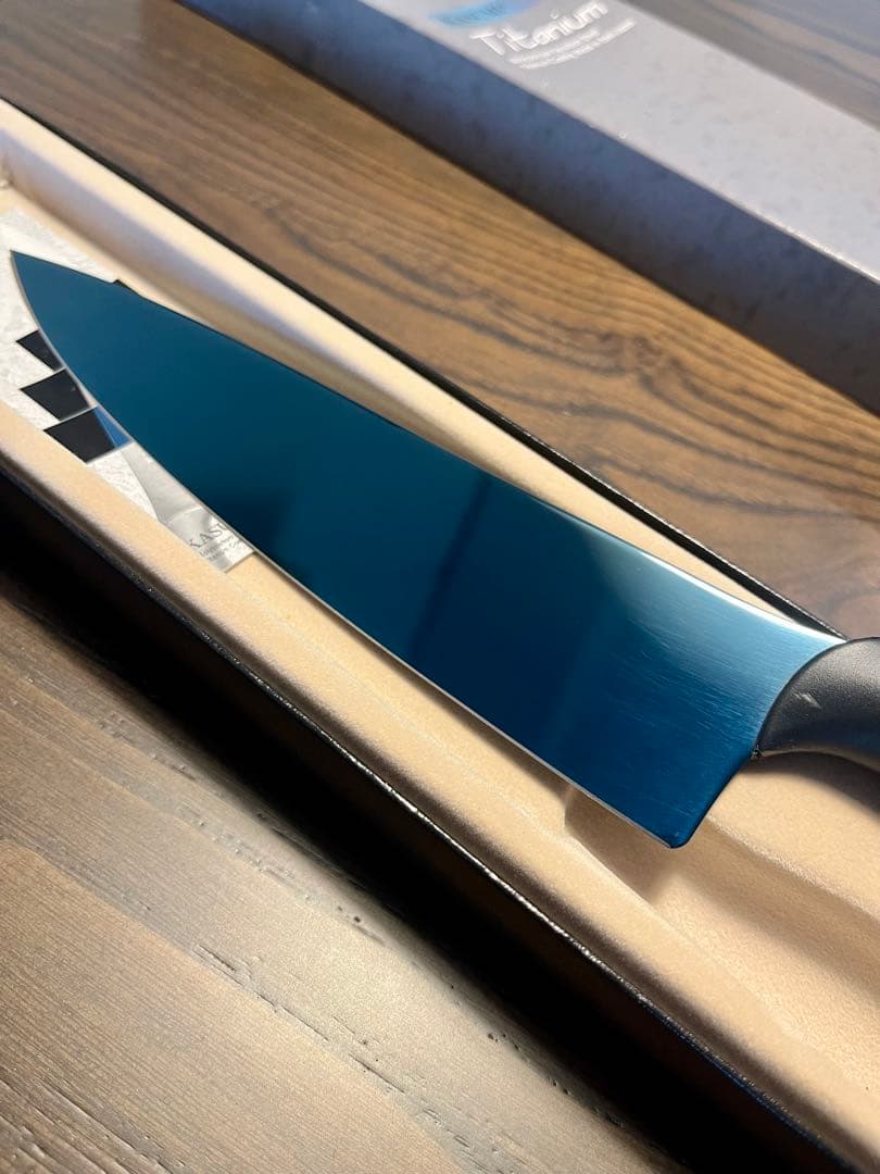 KASUMI Titanium 20cm 牛刀　シェフナイフ