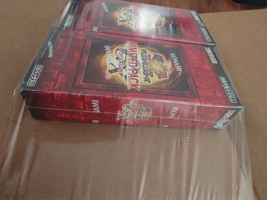 遊戯王 LIMITED PACK オシリスレッド2BOX
