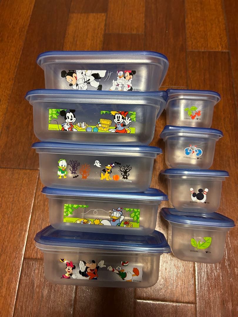 値下げしました！ジップロック ディズニーまとめ売り17点保存容器