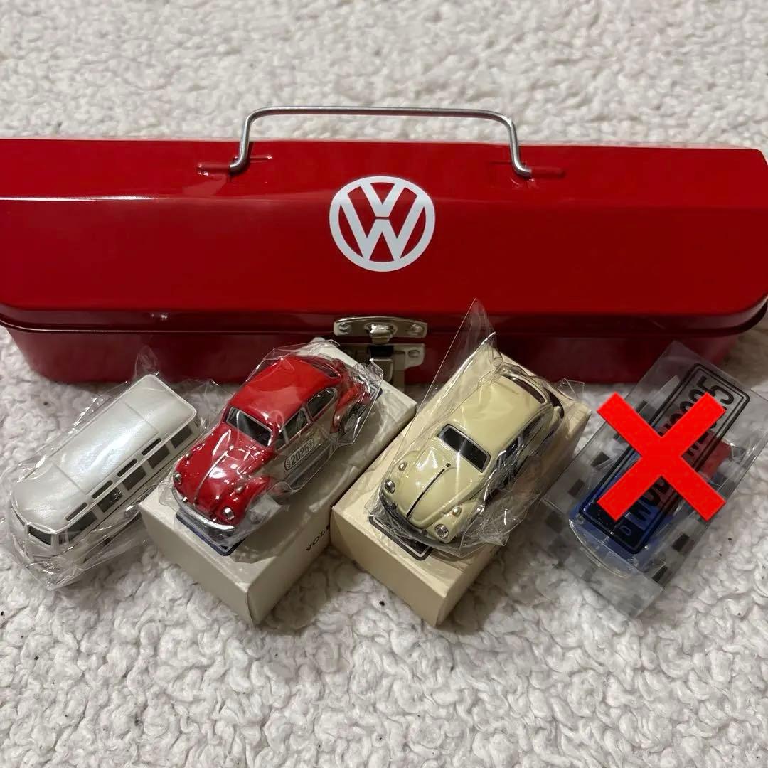 Morozoff Volkswagen ミニカーセット 3台 収納ケース付き