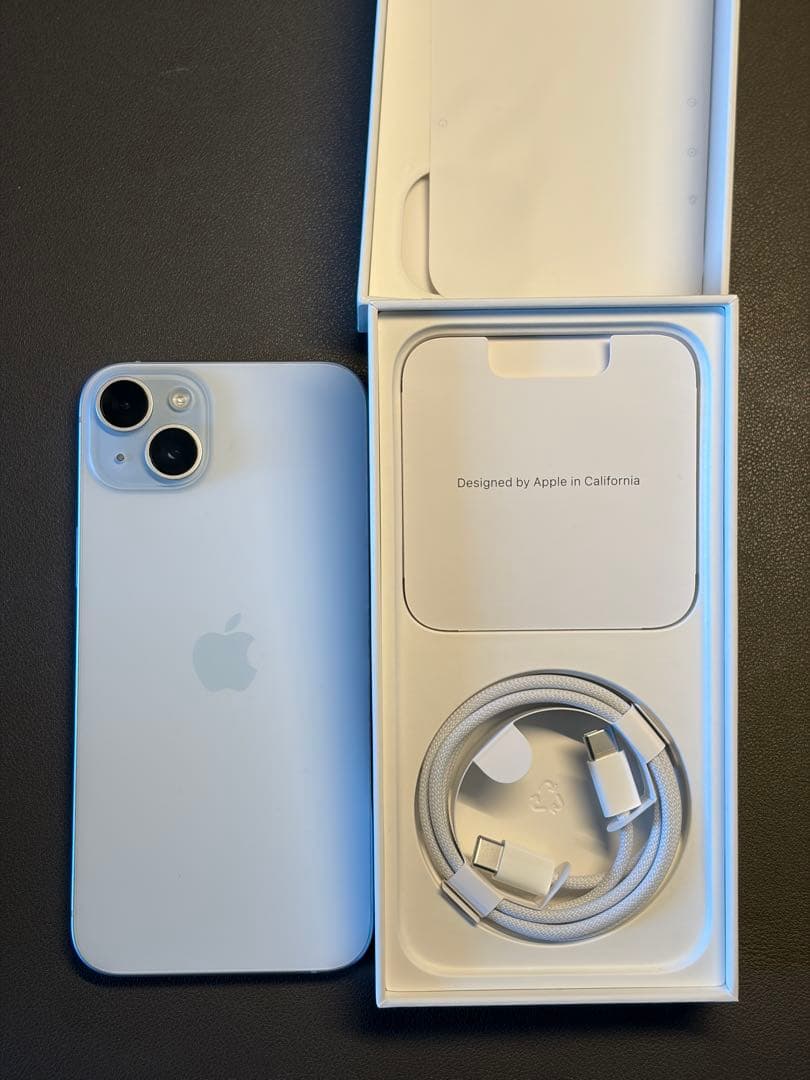 Apple iPhone 15 Plus ライトブルー 本体