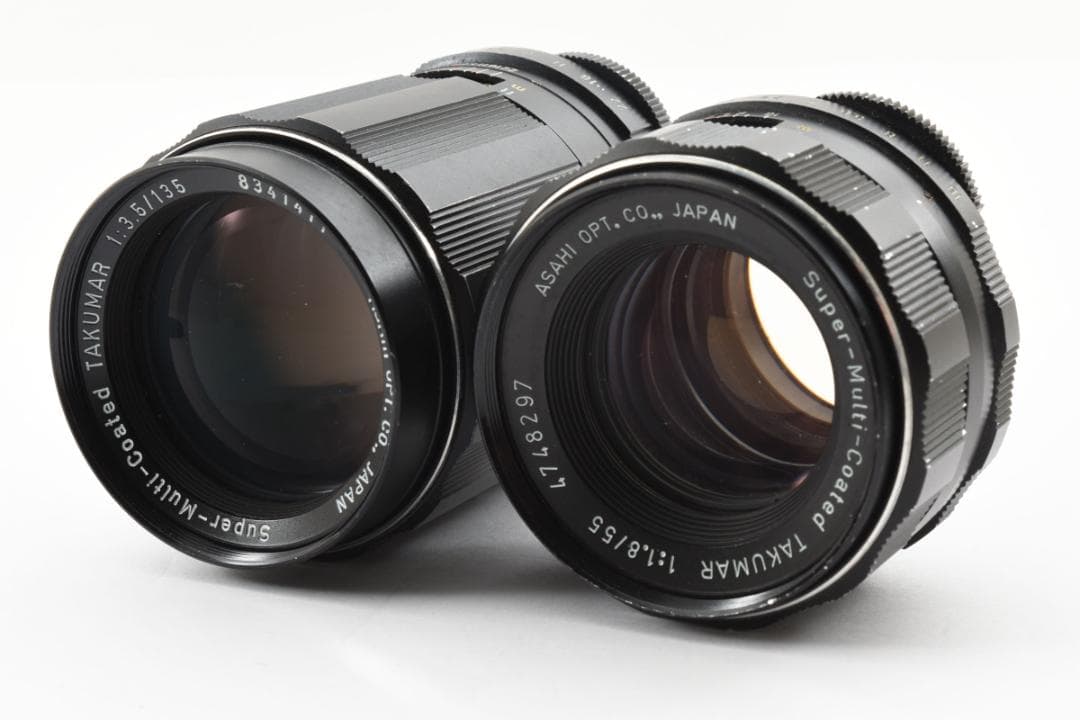 【お得な2点セット】 SMC Takumar 55mm 135mm SO251