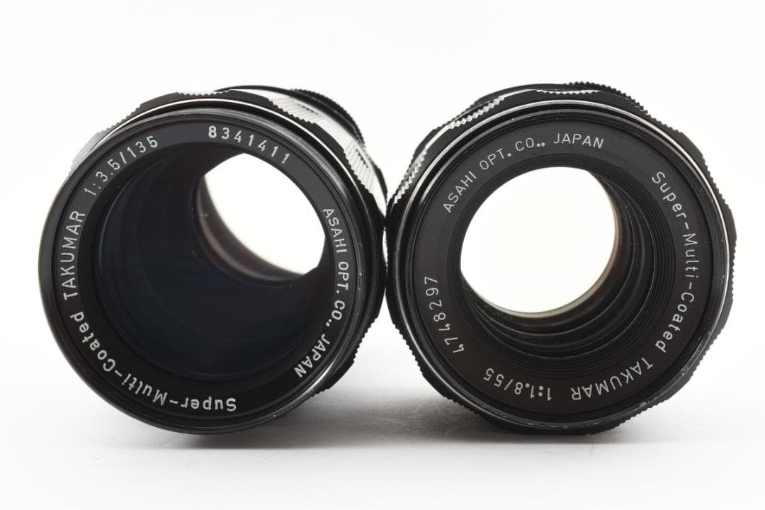 【お得な2点セット】 SMC Takumar 55mm 135mm SO251