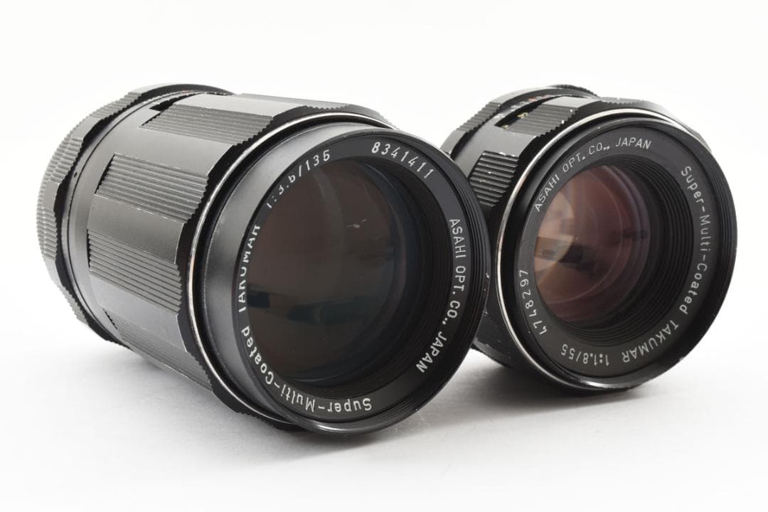 【お得な2点セット】 SMC Takumar 55mm 135mm SO251