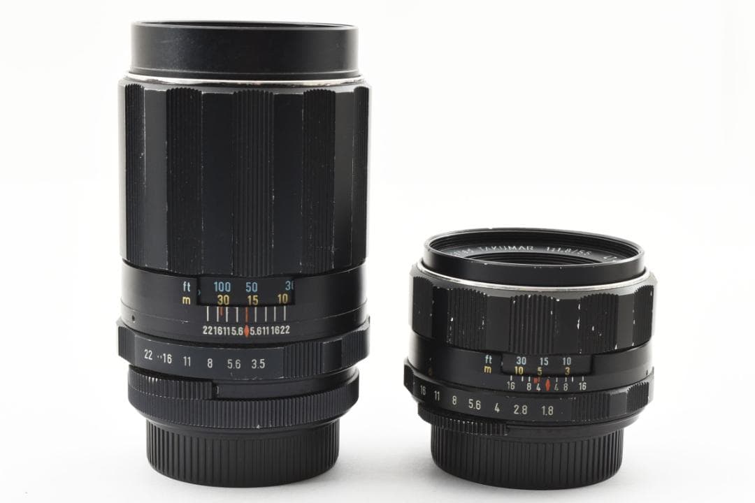 【お得な2点セット】 SMC Takumar 55mm 135mm SO251