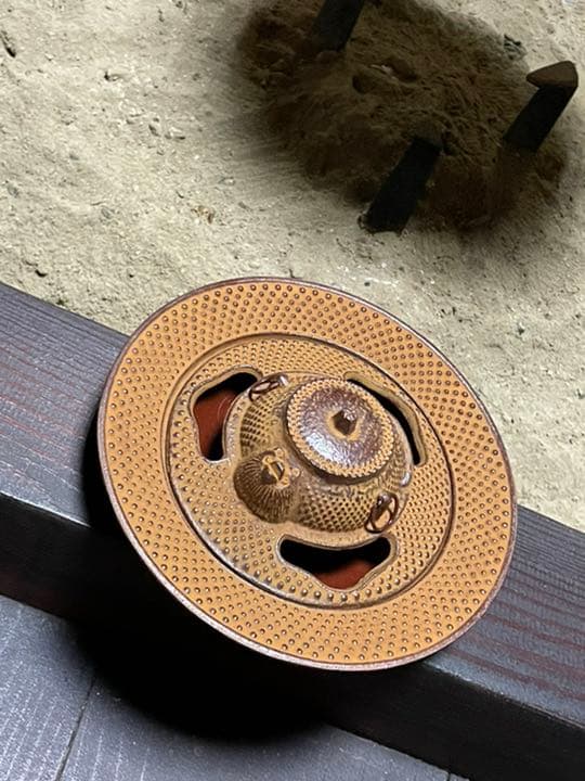 南部鉄器　本番盛岡岩鋳　灰皿　狸　未使用