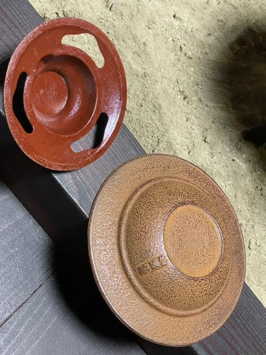 南部鉄器　本番盛岡岩鋳　灰皿　狸　未使用