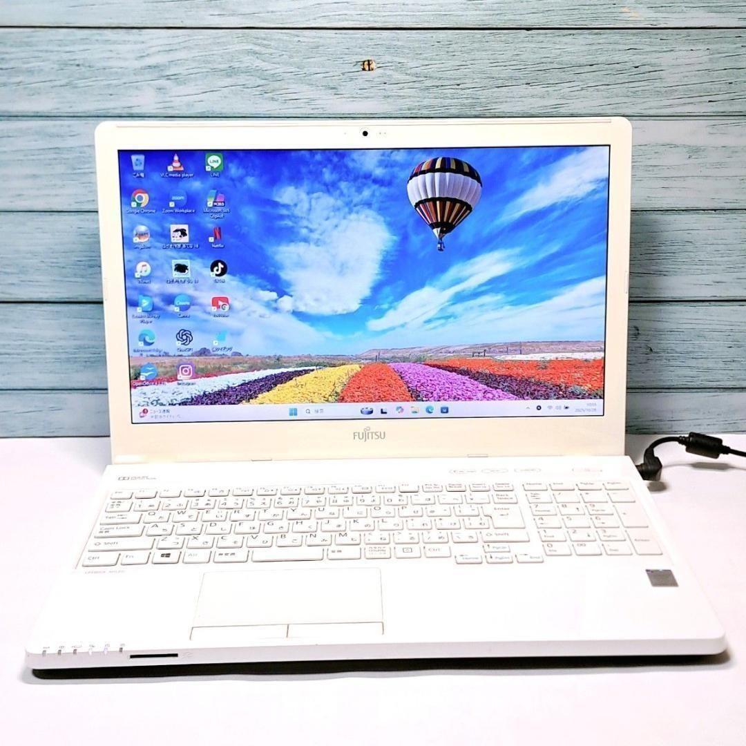 G77 設定済 富士通ノートパソコン i7/8GB Windows11