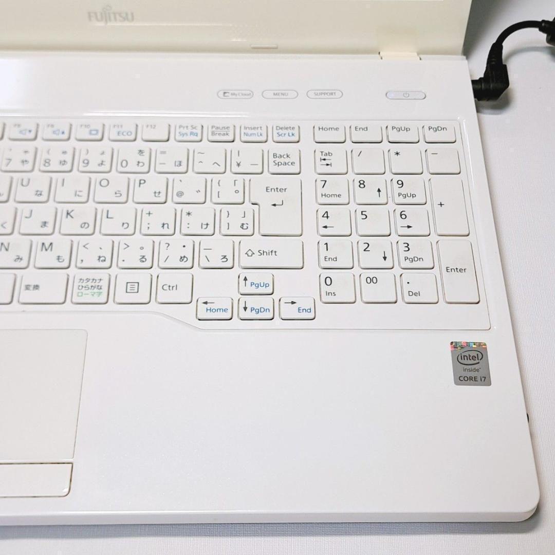 G77 設定済 富士通ノートパソコン i7/8GB Windows11