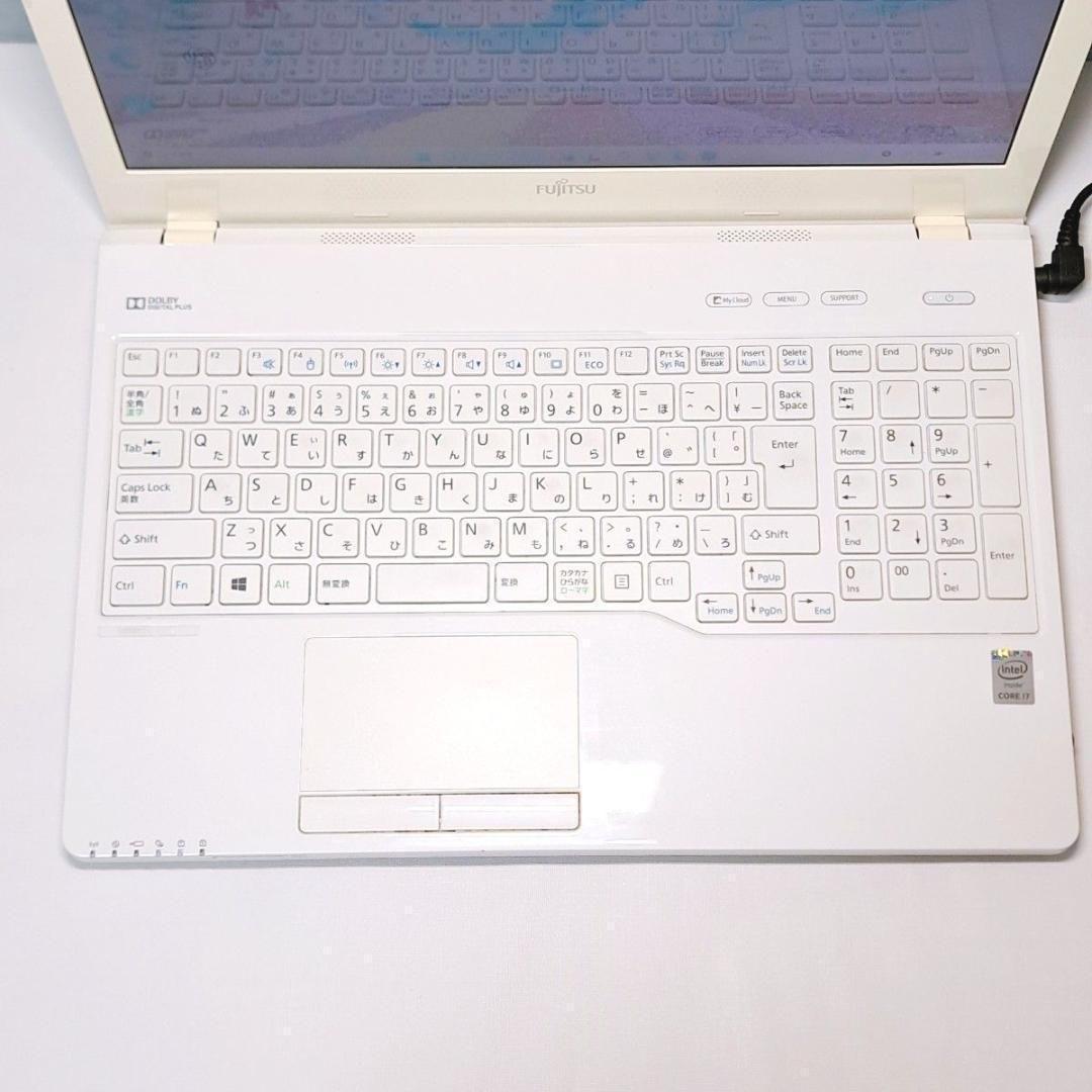 G77 設定済 富士通ノートパソコン i7/8GB Windows11