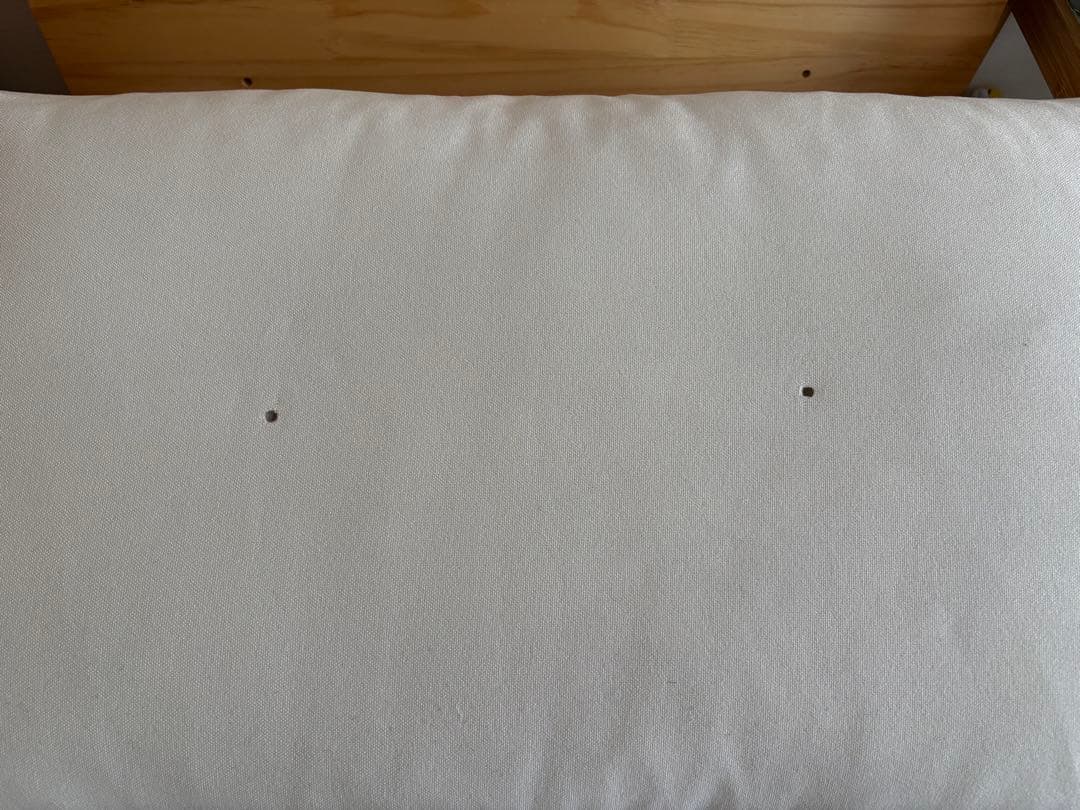 ★値下げ　1人掛け ソファカウチ ローソファー木 北欧 Chione 白