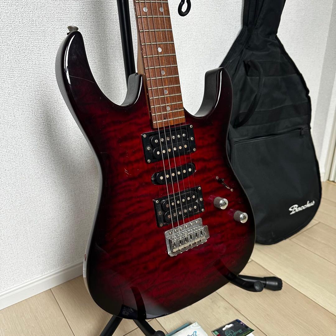 Ibanez GIO ギター エレキギター カバー スタンドセット