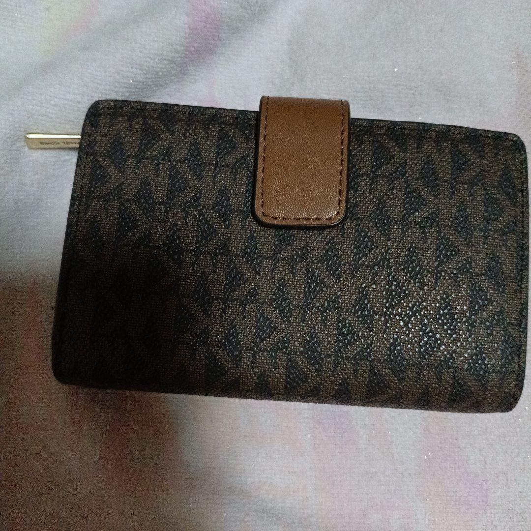 MICHAEL KORS 二つ折り財布 ダークブラウン