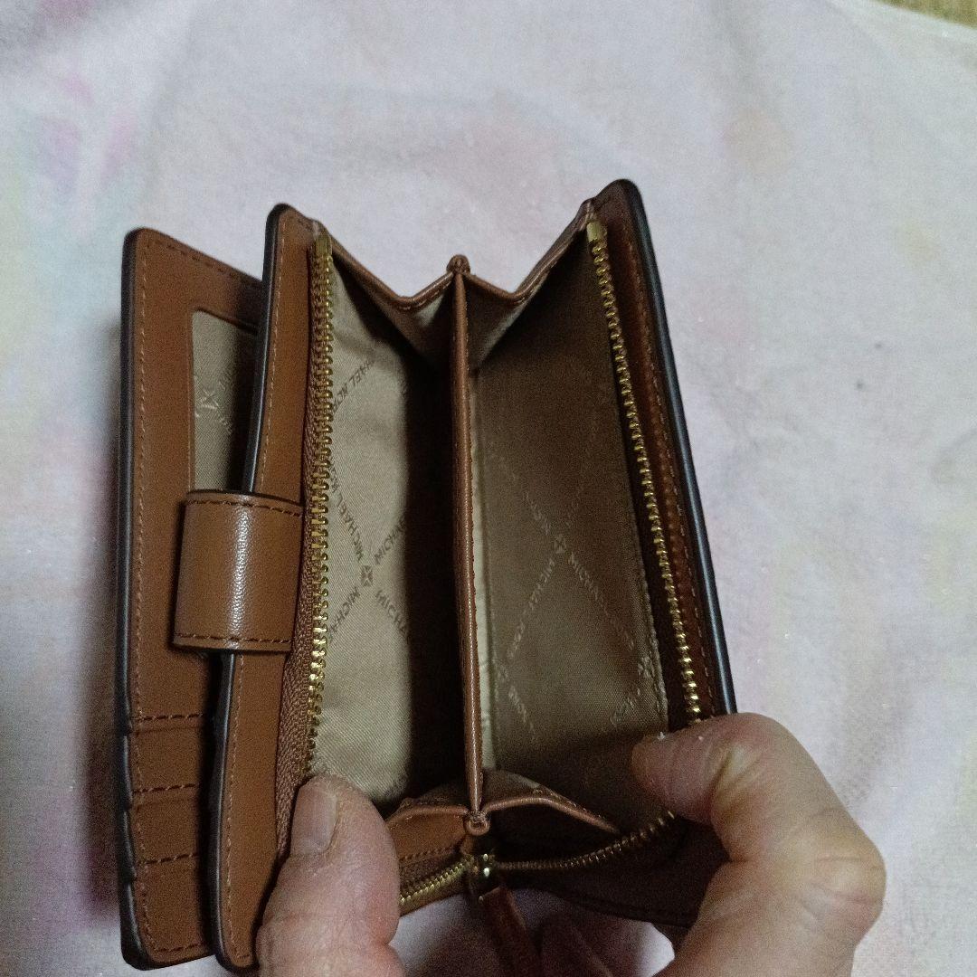 MICHAEL KORS 二つ折り財布 ダークブラウン