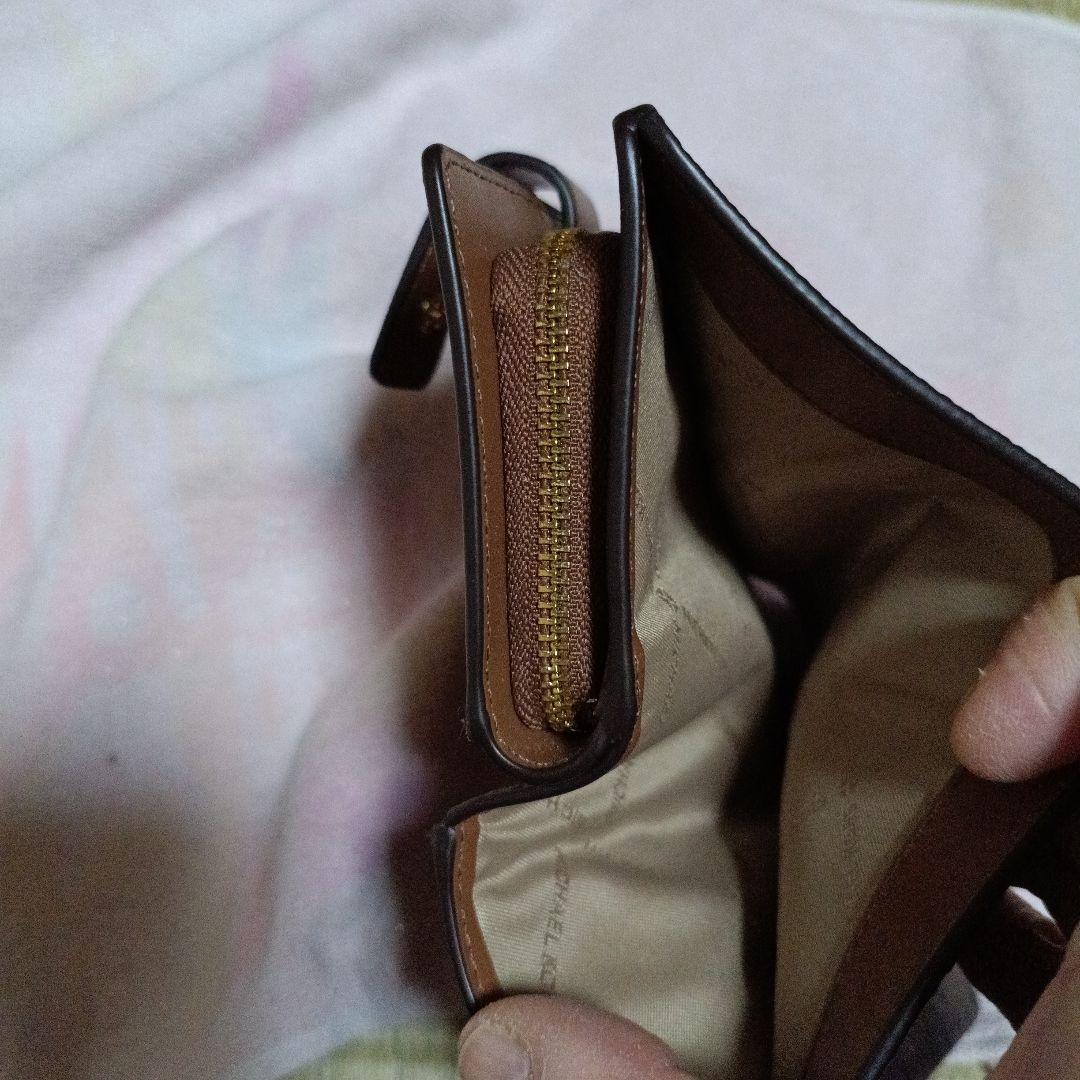 MICHAEL KORS 二つ折り財布 ダークブラウン