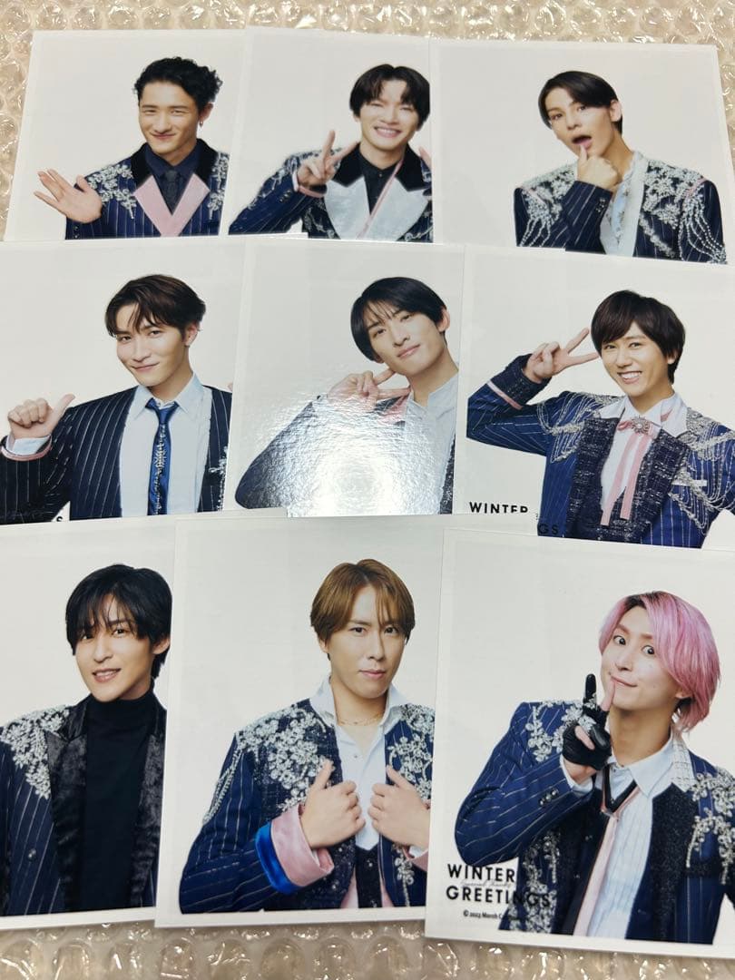  Man 集合公式写真　ミニフォト　まとめ売り