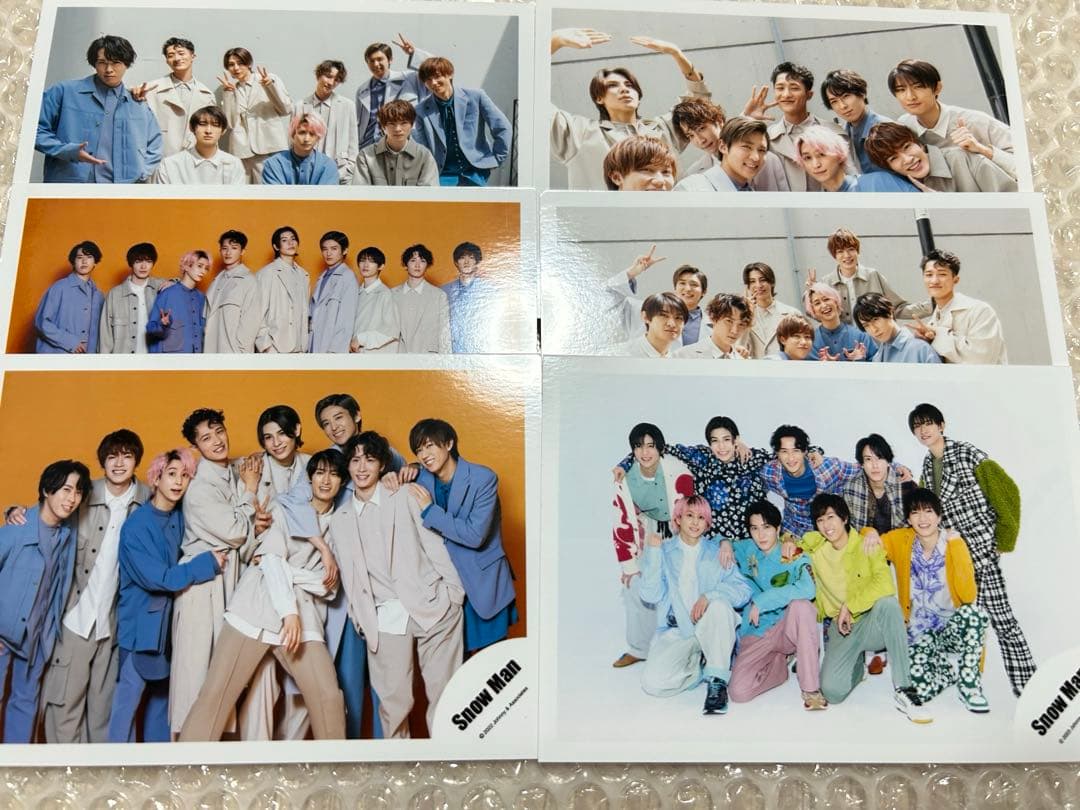  Man 集合公式写真　ミニフォト　まとめ売り