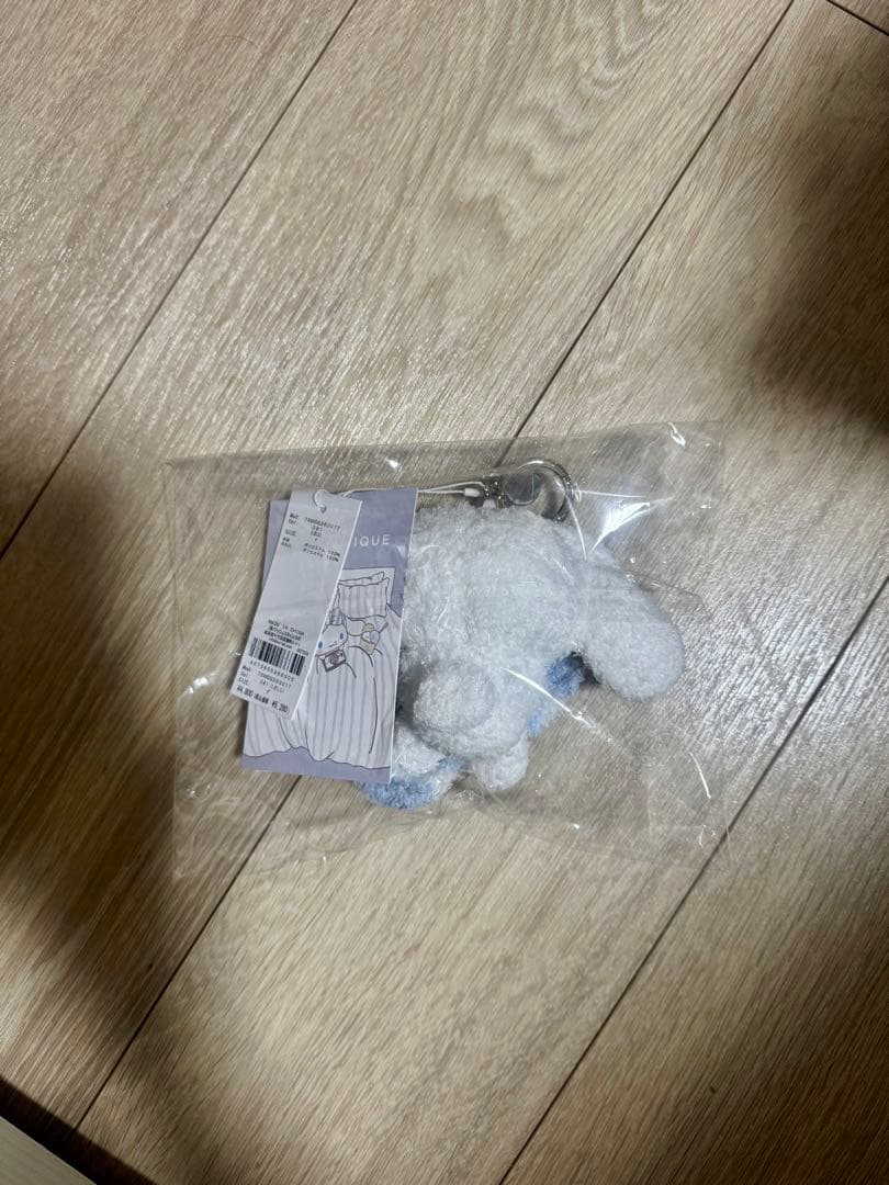 GELATO PIQUE ベビモコぬいぐるみキーチャーム シナモン LBLU