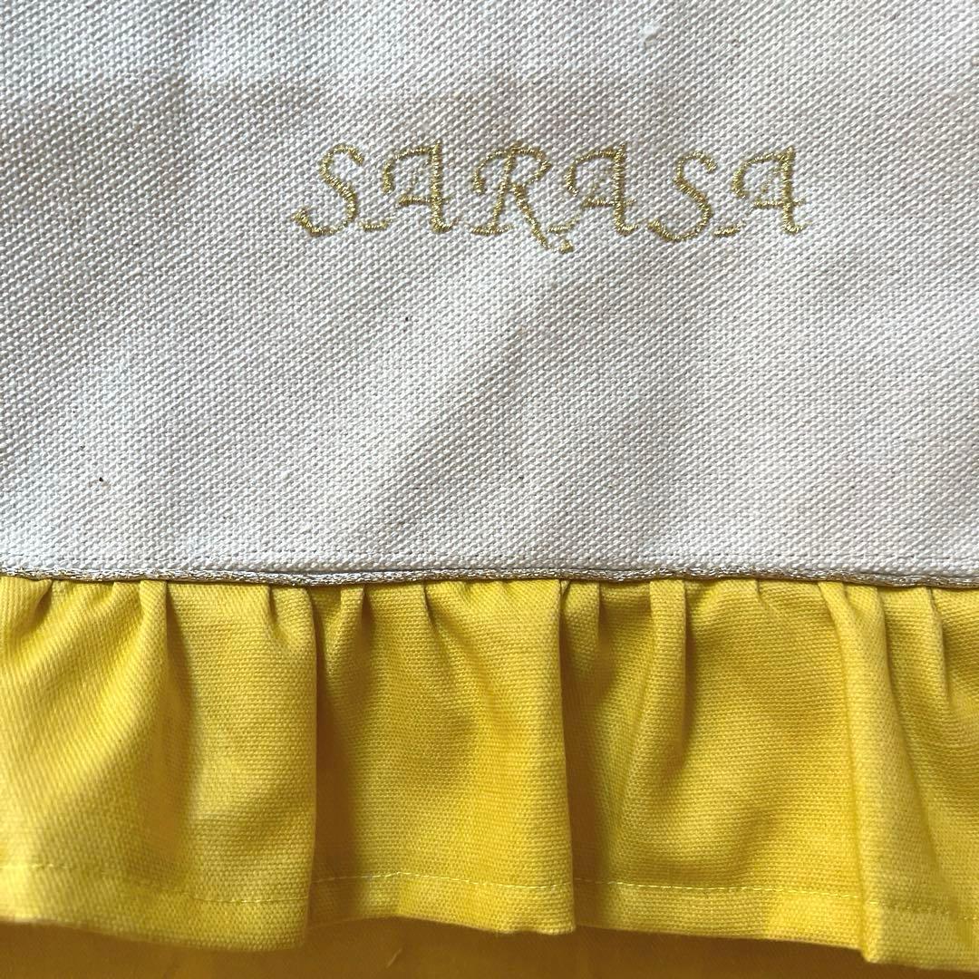 帆布とくすみイエローフリル＋パイピング♡入学セット　サイズオーダー可能　黄色