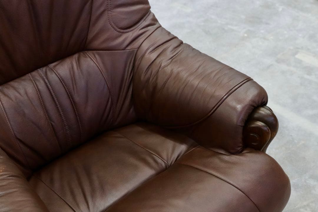 GMHK507A○オランダ製 ダッチカントリー 1人掛けソファ シングルソファ