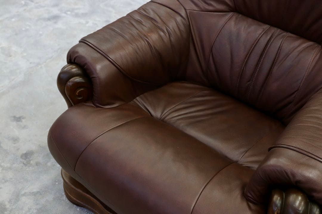 GMHK507A○オランダ製 ダッチカントリー 1人掛けソファ シングルソファ