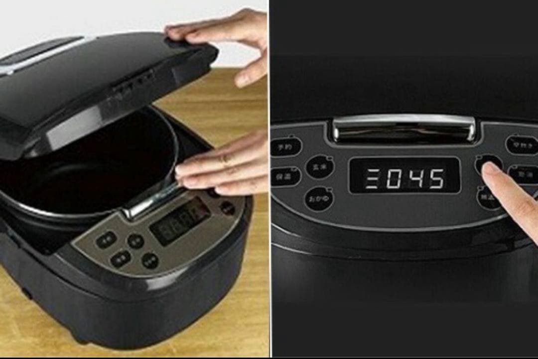 再入荷新品未使用マイコン炊飯ジャー 極UMADAKI RM-210H-BK 5合