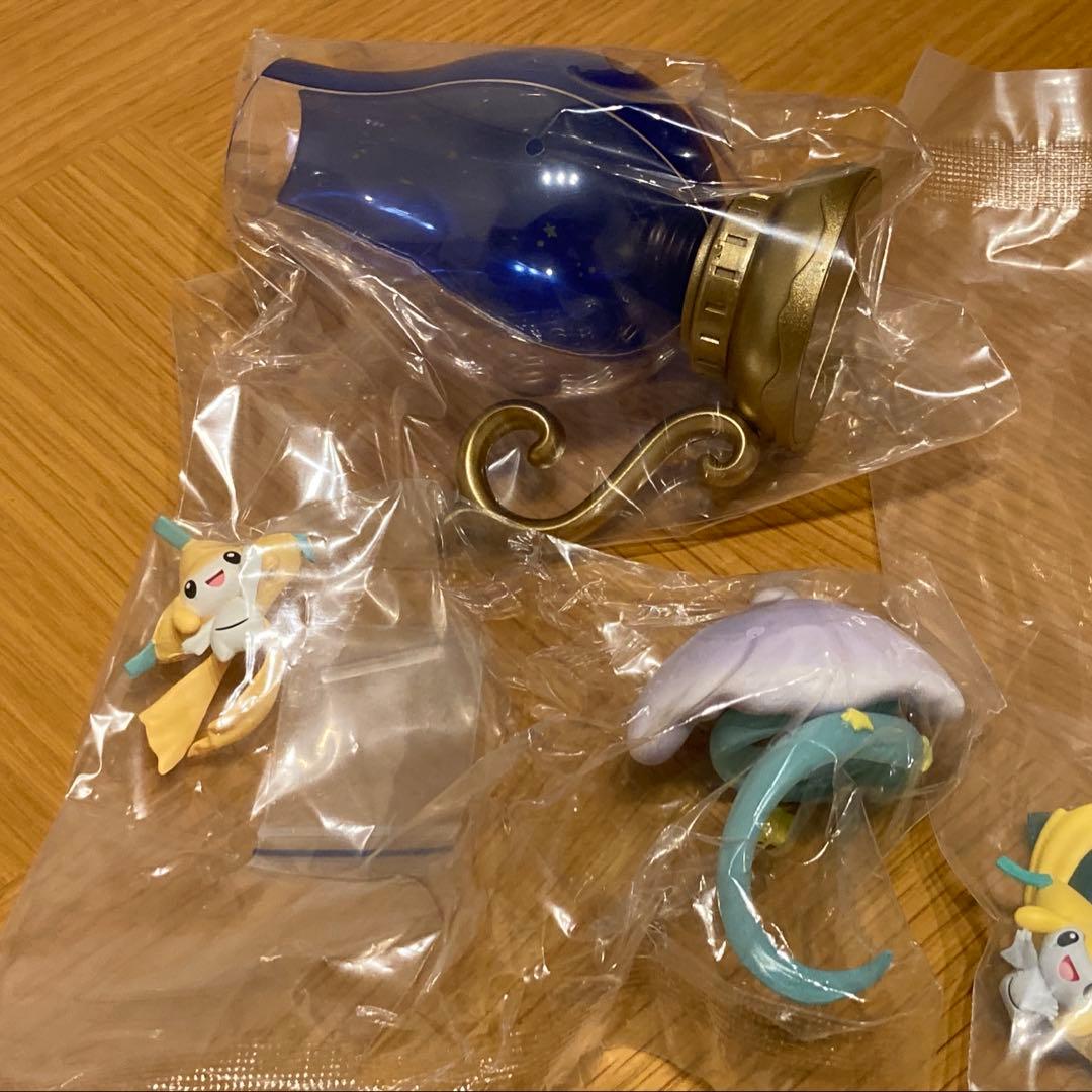 ポケモン　ジラーチ　フィギュア　缶ケース　プチ缶　リーメント　①