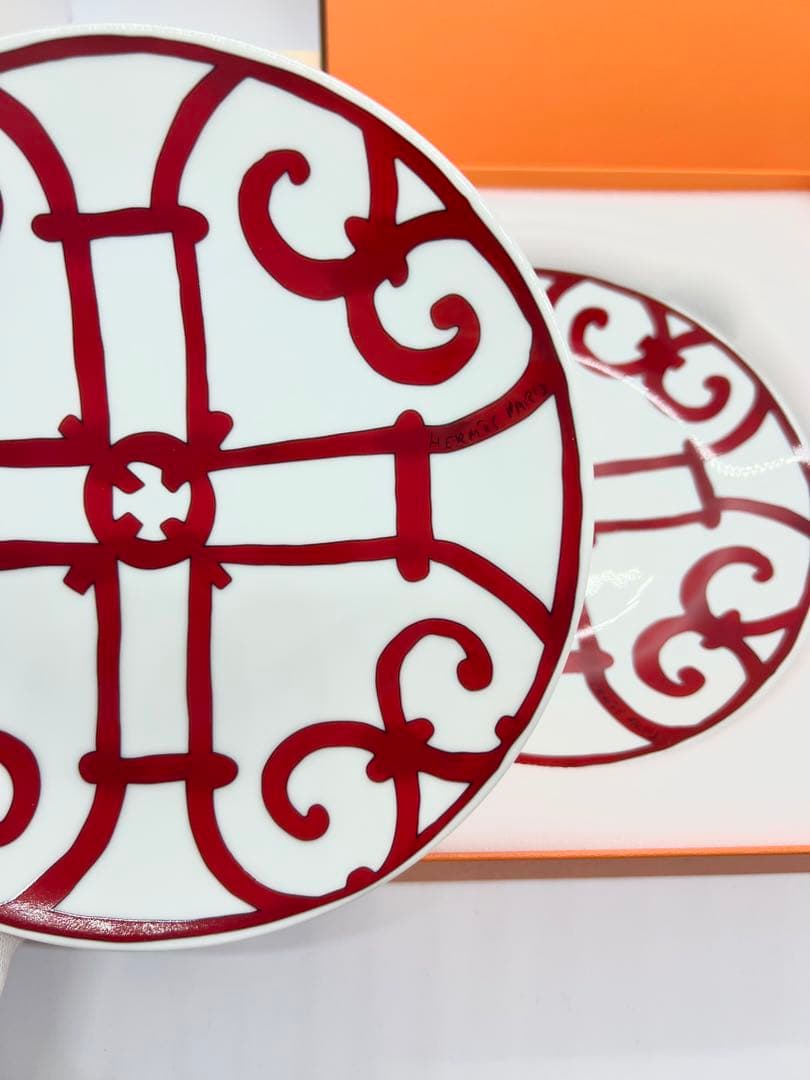 新品 2枚 HERMES エルメス ガダルキヴィール お皿 パンプレート