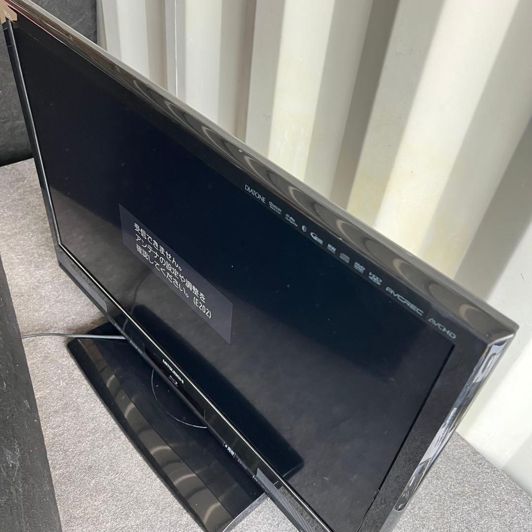 B49良品✨　ブルーレイレコーダー内蔵　三菱　32V型 液晶テレビ