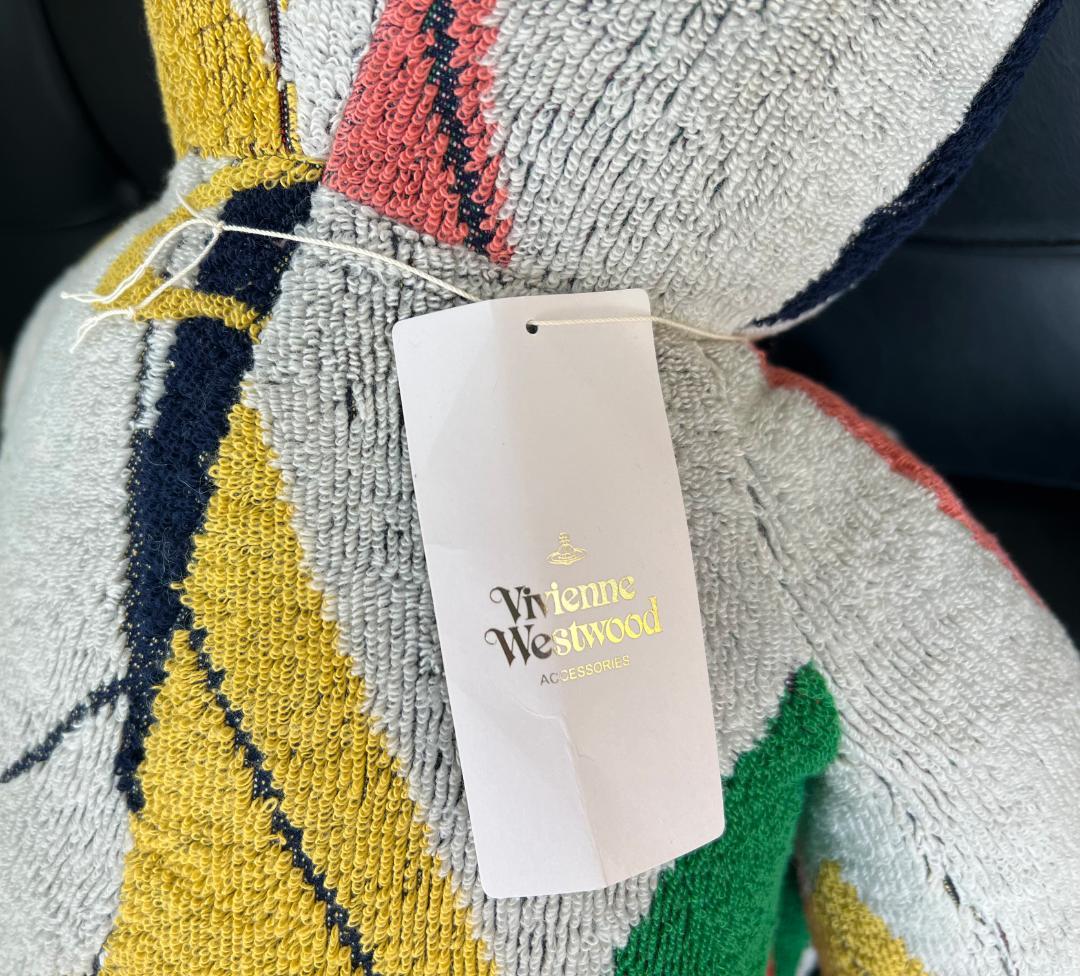 ★希少美品 Vivienne Westwood ハーレクインベア L タグ付★