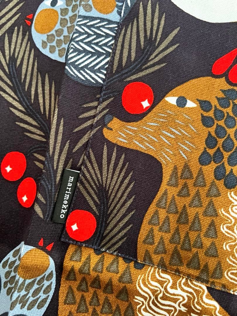 ◎新品未使用◎廃盤品　マリメッコ　marimekko エプロン　ケトゥンマルヤ