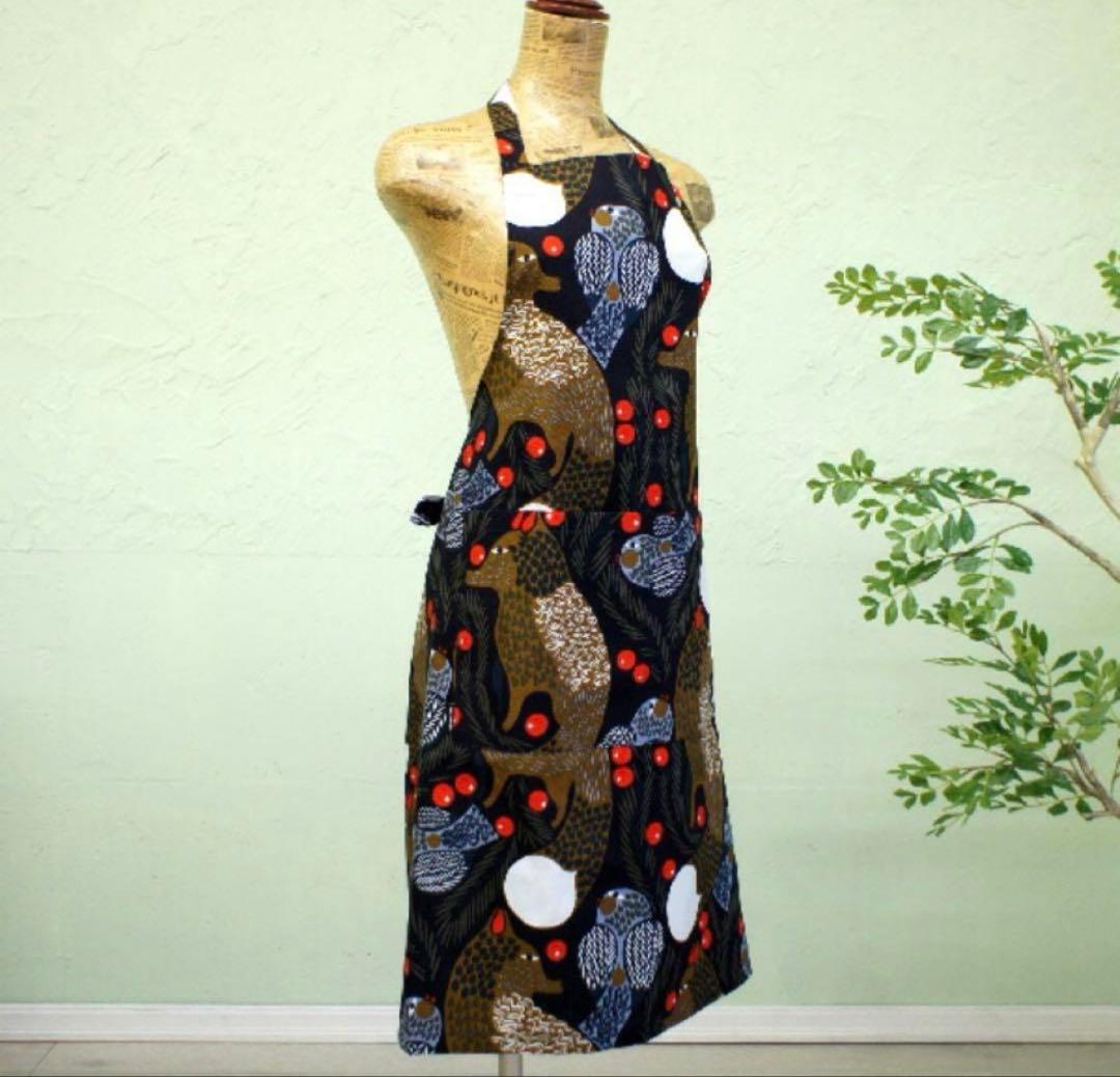 ◎新品未使用◎廃盤品　マリメッコ　marimekko エプロン　ケトゥンマルヤ