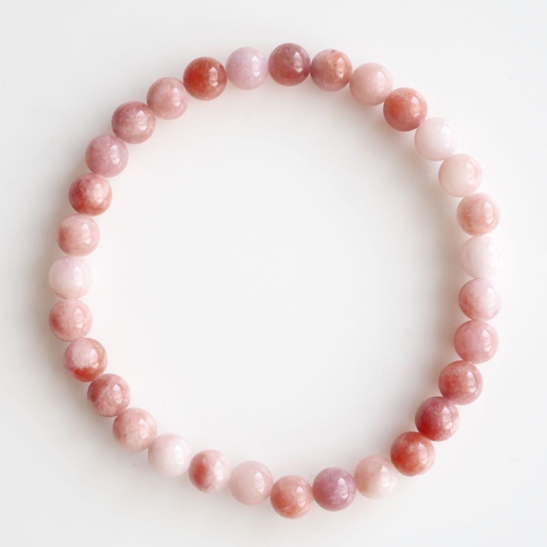 【MK*】ブラジル産ルチルクォーツのゴムブレスレット