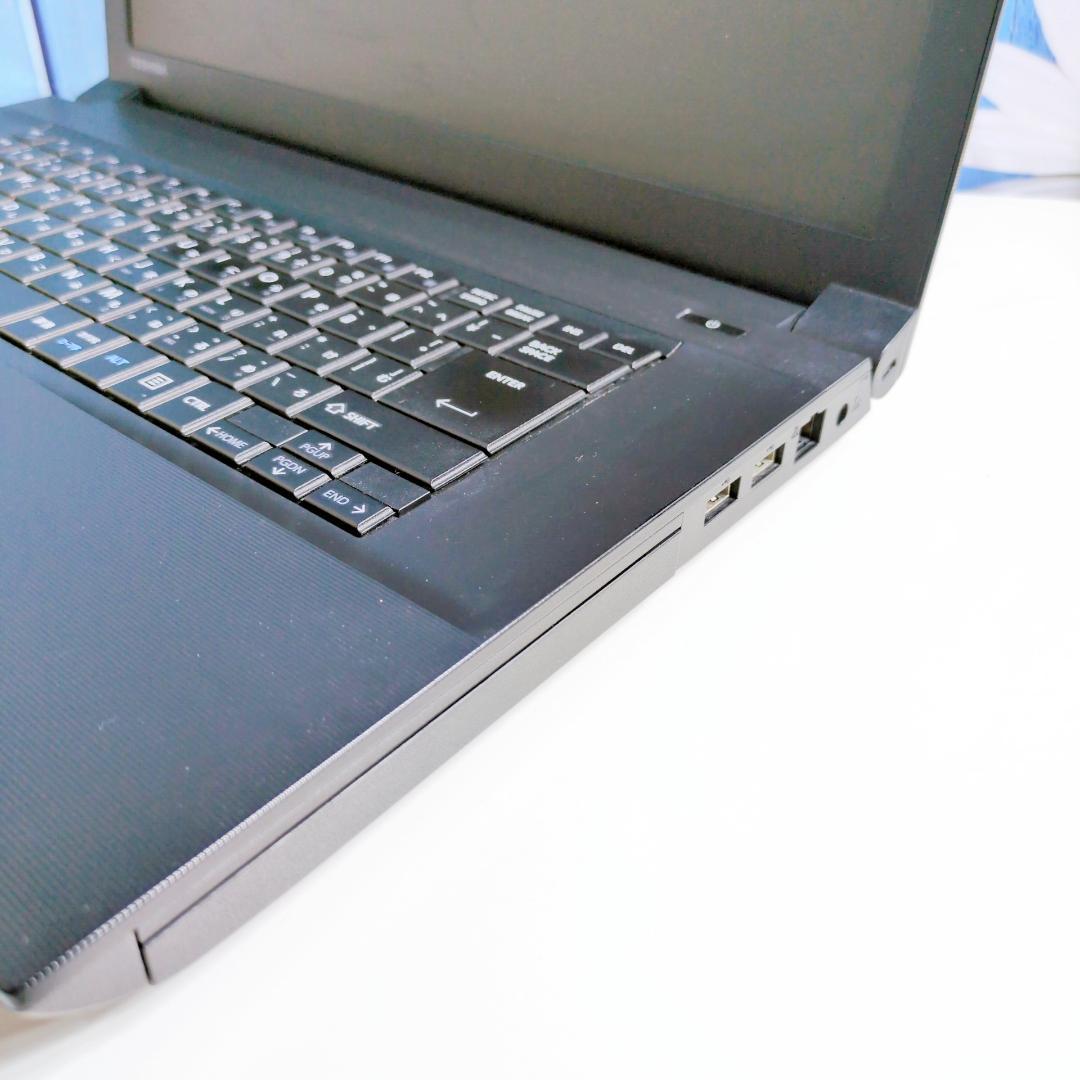 Windows11✨Corei3✨メモリ8GB✨SSD✨すぐ使える黒ノートPC
