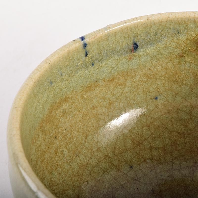 中国　唐物　窯変　茶碗　銘「唐錦」　書付箱　M　R7830