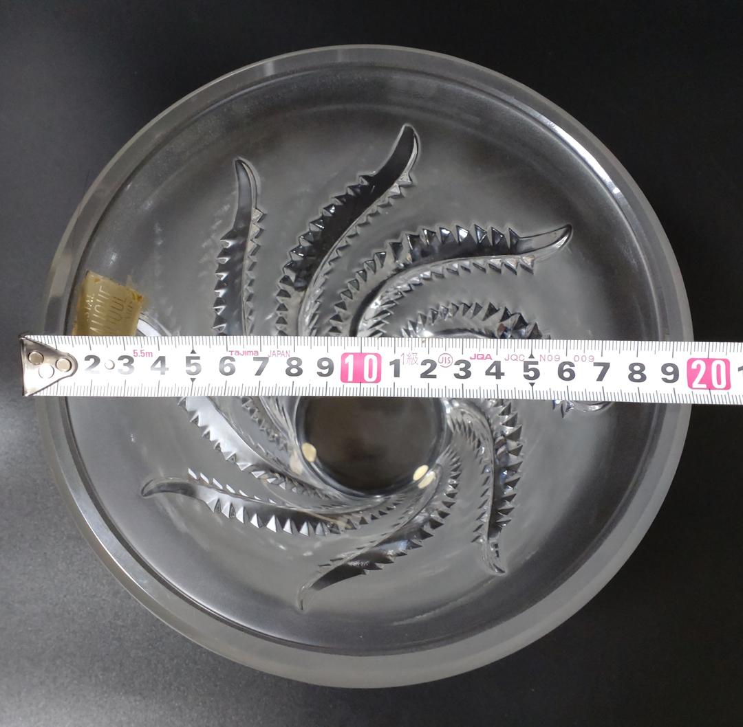 ルネラリック　LALIQUE ロベリア　Lobelia 植物シダ　VASE