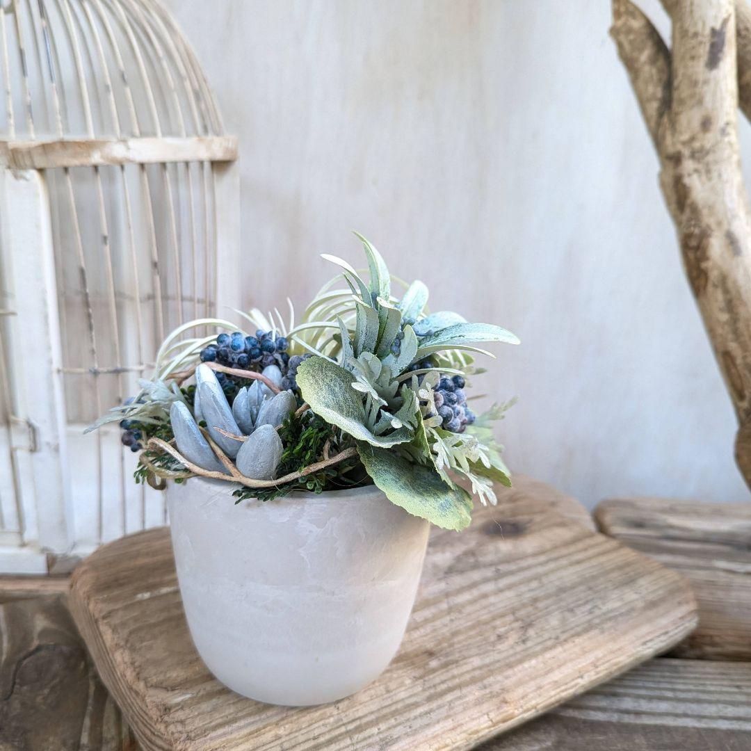 専用＊ホワイトエアプランツ　爽やか 　フェイクアレンジ