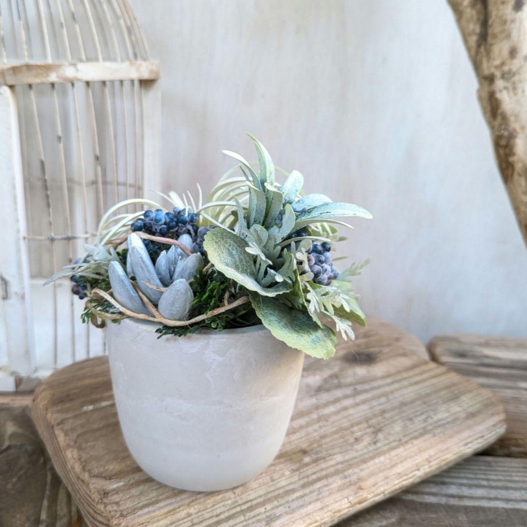 専用＊ホワイトエアプランツ　爽やか 　フェイクアレンジ