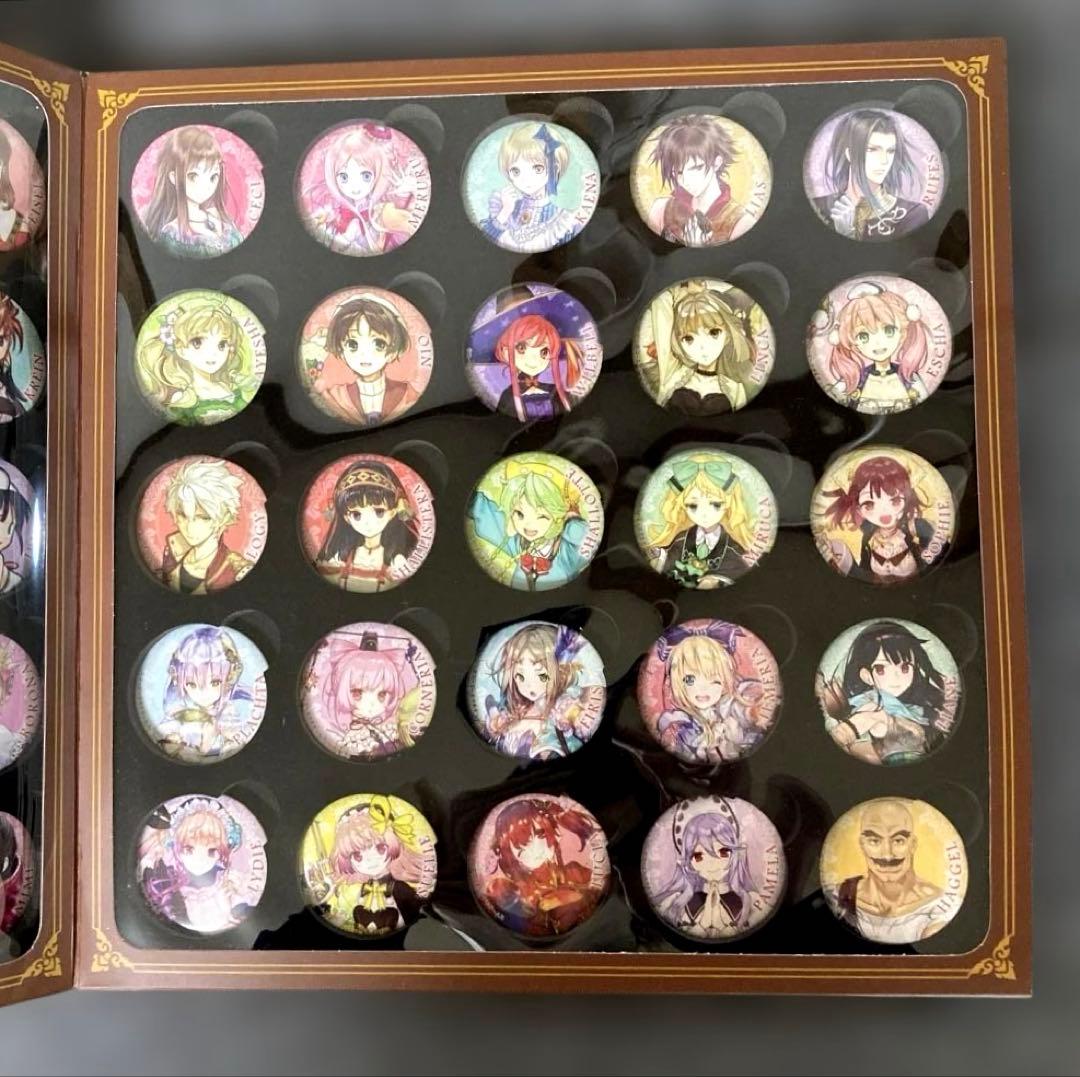 アトリエシリーズ 20周年 缶バッジ50個セット ネルケと伝説の錬金術士たち
