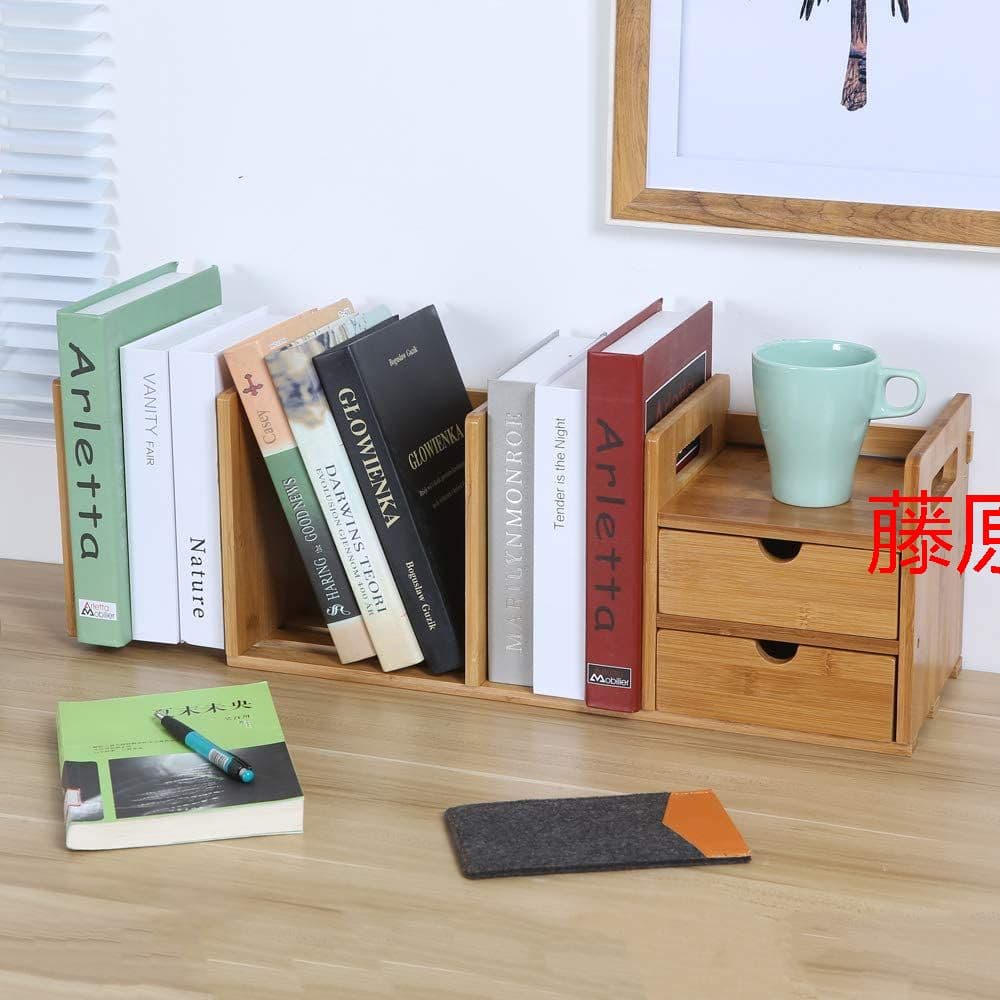 伸縮 組立 ブックスタンド デスクオーガナイザー ペン立て 文房具 オフェス?