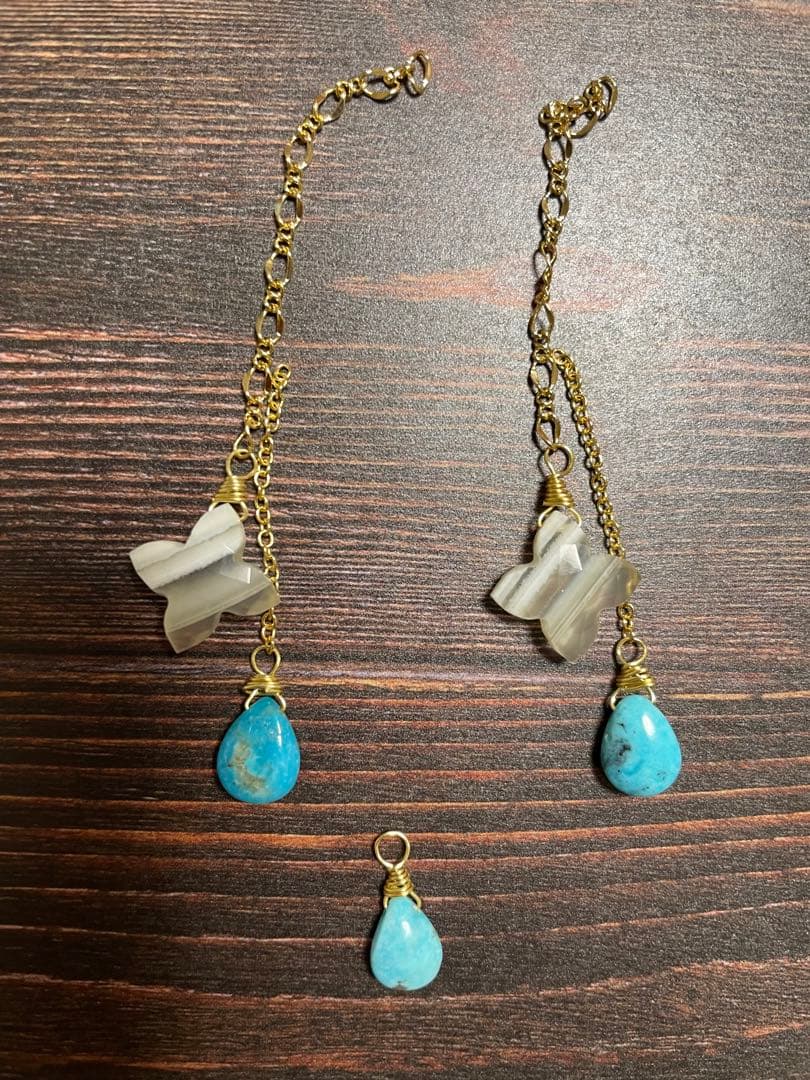 ハワイアン ピアス ネックレス