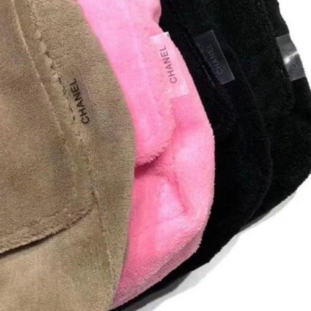 新品CHANEL海外限定ビューティーノベルティ　CHANELベージュショルダー