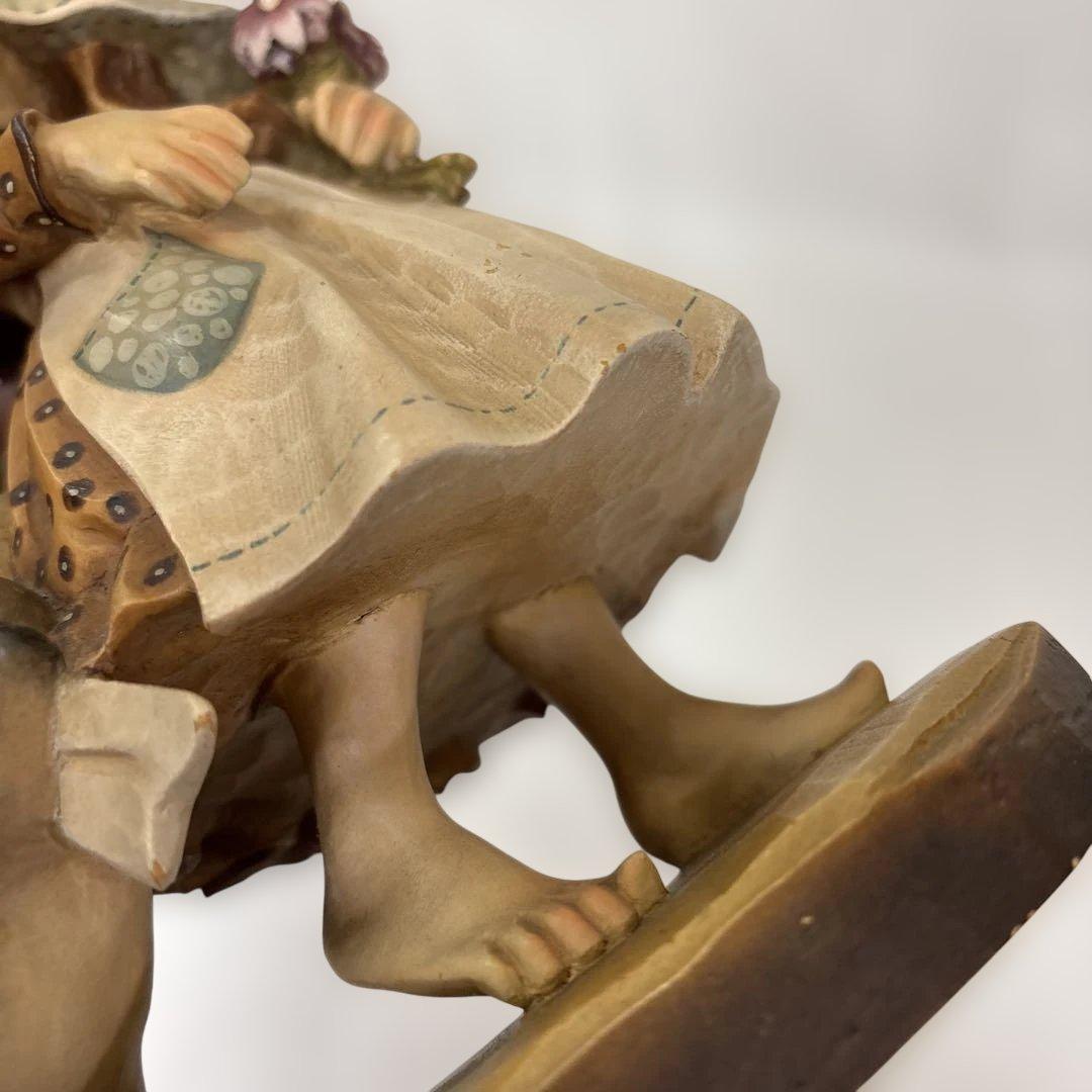 木製　置物　ANRI 4/400 Sarah Kay