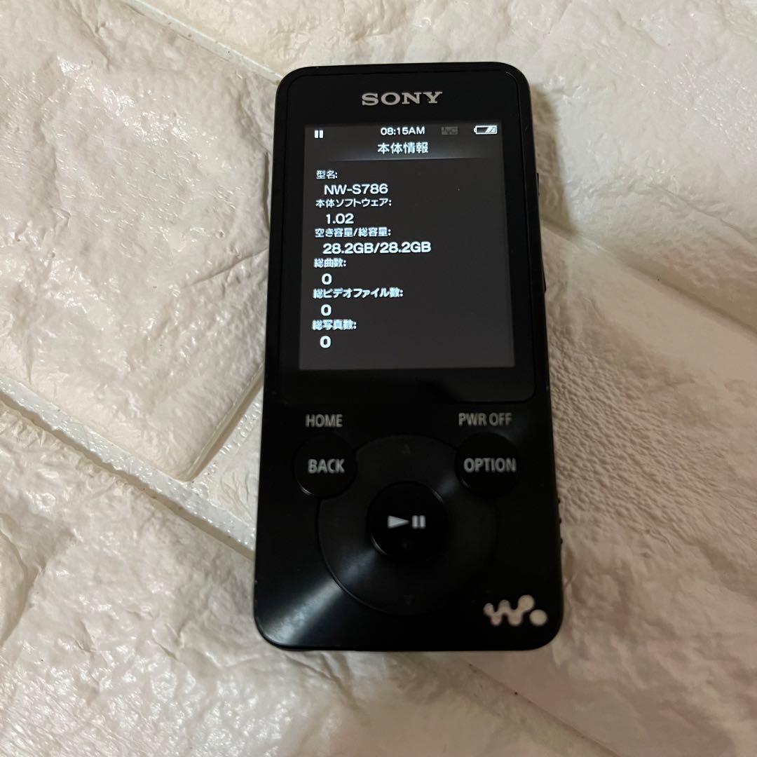 NW-S786 32GB　SONY ウォークマン　ソニー　WALKMAN