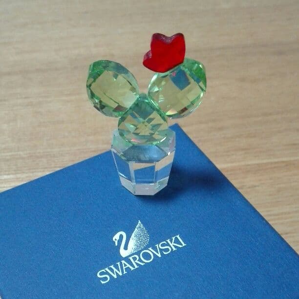 スワロフスキー 置物 サボテン