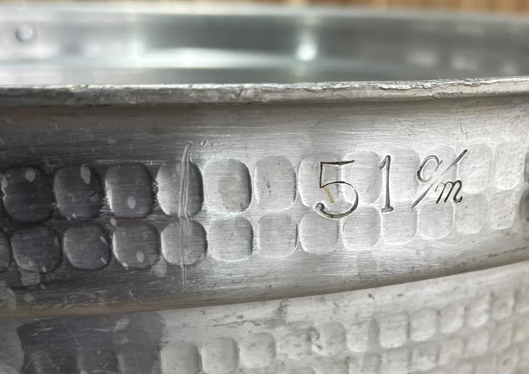 アルミ製両手鍋 51cm 別鍋サービス付き