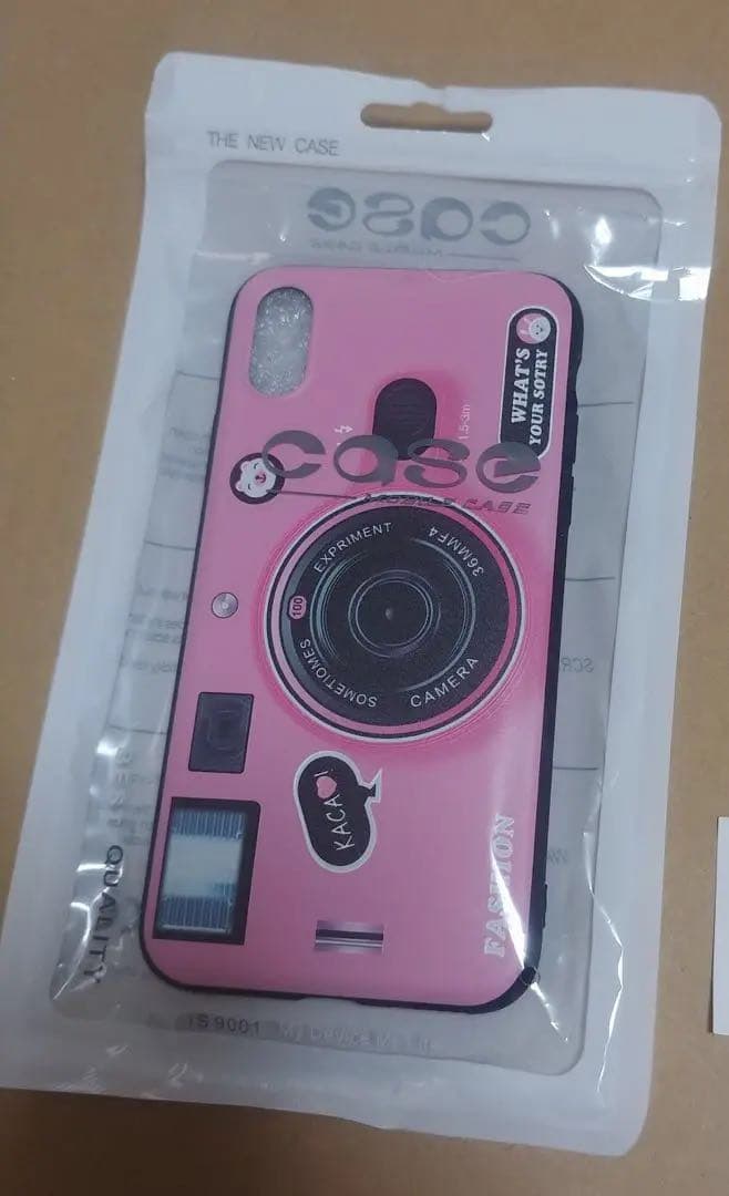 iPhone ケース カメラ 型 ピンク iPhoneX XS XR XSMax