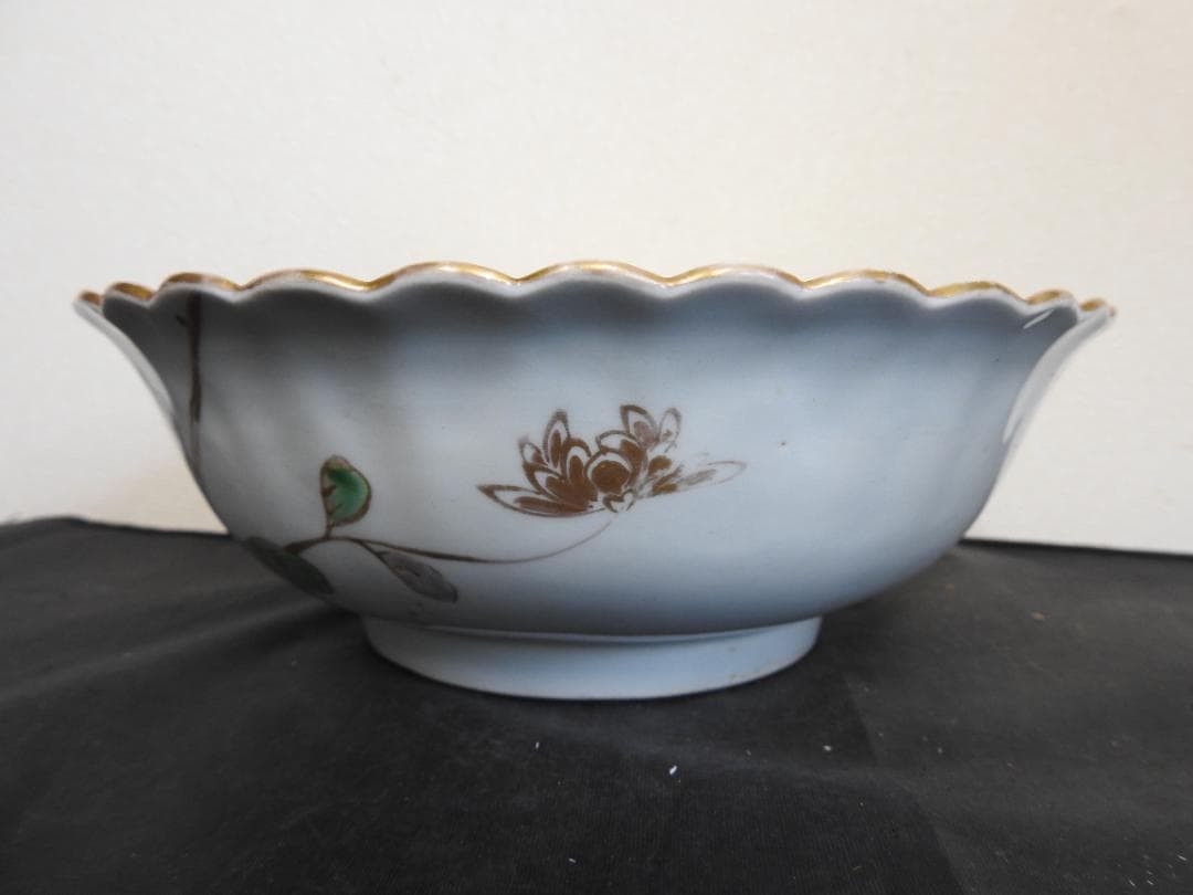 古伊万里　菊形平鉢　MA780